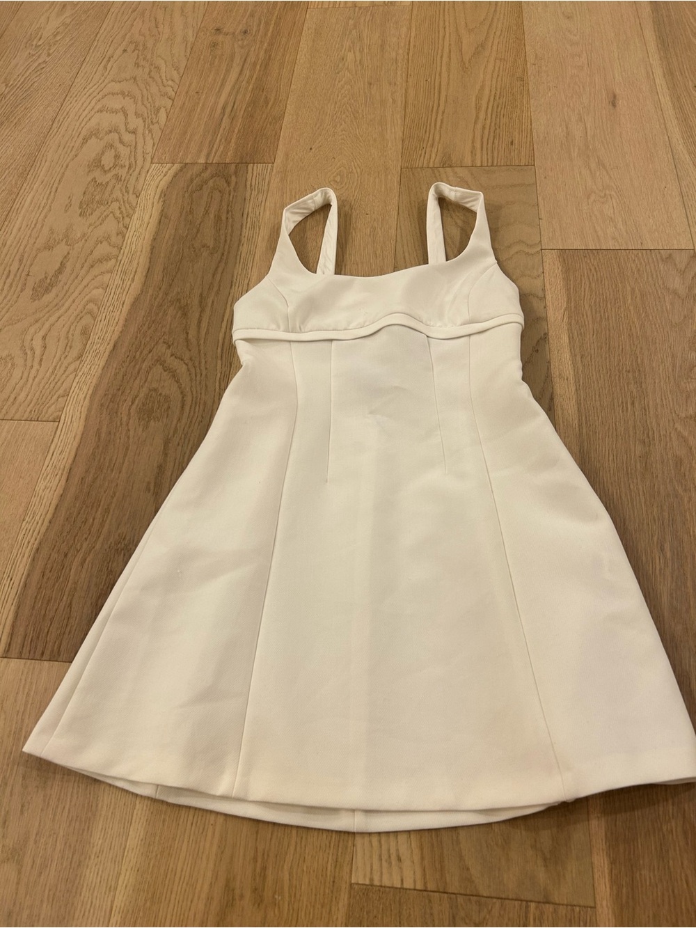 Zara white mini dress